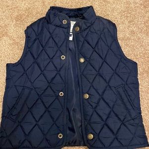 Janie and Jack Boys quilted Vest